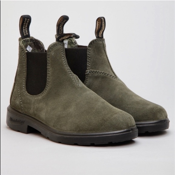 Blundstone 642 Forest Green Suede Boots 